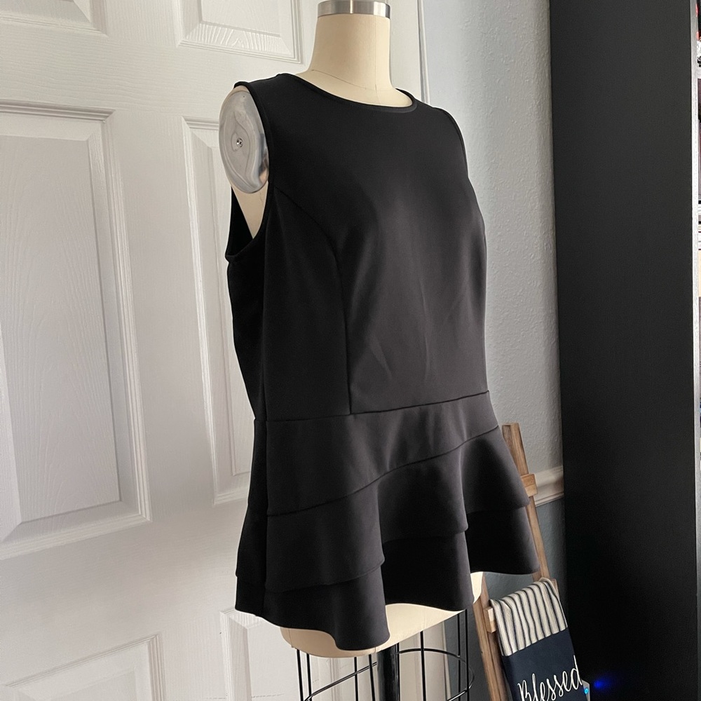 Worrhington | Sleeveless Peplum style Top